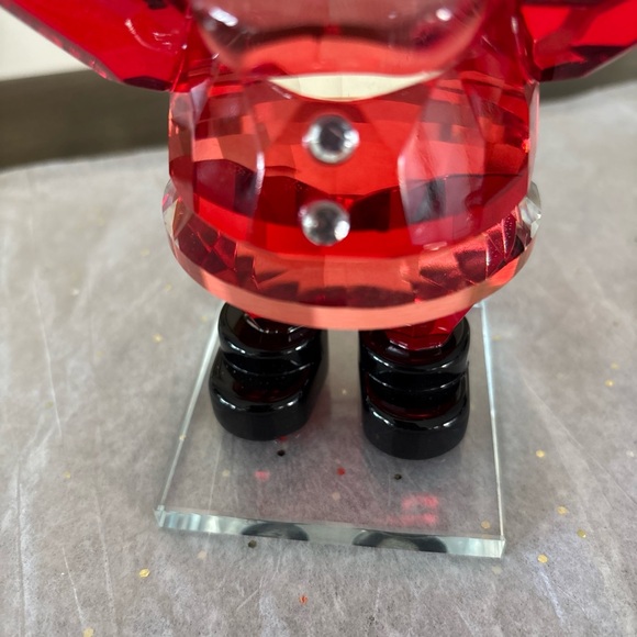 Crystal  Santa Claus Standing  Beautiful Piece 7” - Picture 5 of 12